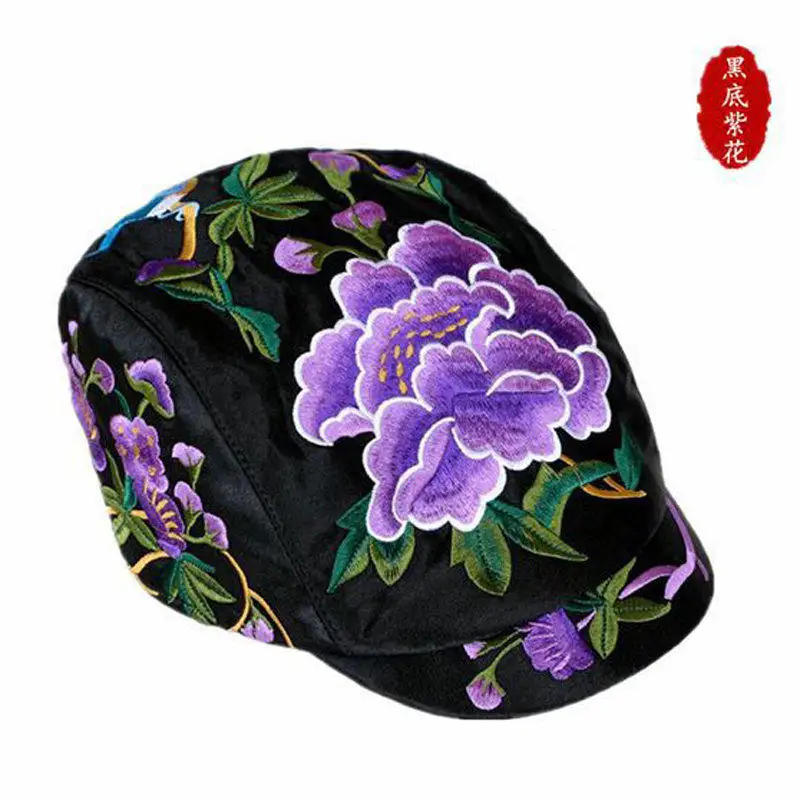 Шляпы для женщин больше цветов винтажная вышивка хип хоп Дэдпул Маска повседневное качество модные элегантные шапки