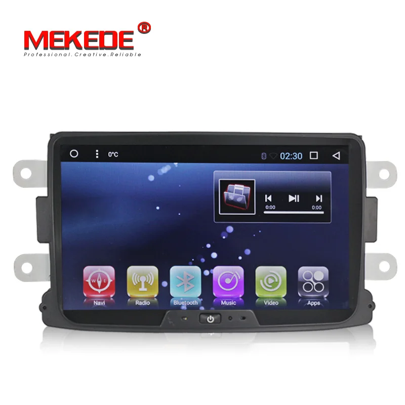 Excellent HD 1024 Quad Core 2GB RAM Android 7.1 Car gps navigation DVD Player For Dacia Sandero Duster Cap tur Lada Xray 2 Logan 2 2