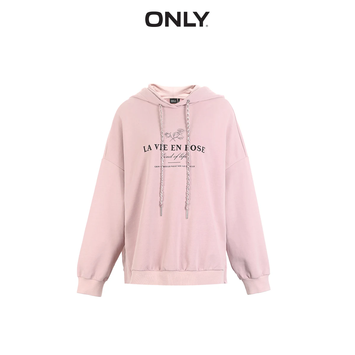  ONLY Women's Loose Fit Pinky Pullover Hoodie 11919S579