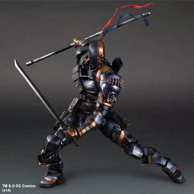 Play Arts 27 см DC персонаж Deathstroke фигурка модель игрушки