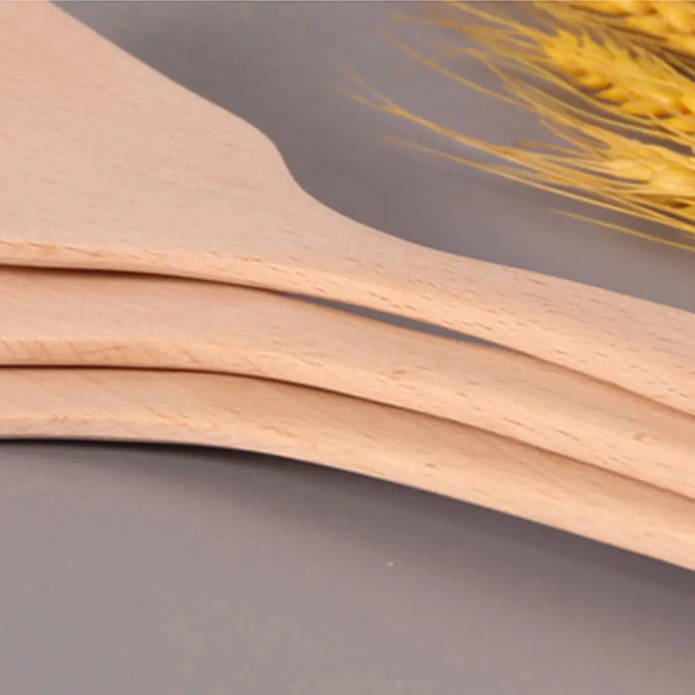 Пособия по кулинарии посуда деревянные шлицевые Turners лопатка для блинов горшок шпатель длинной ручкой жарки рыбы лопатой кухня инструменты