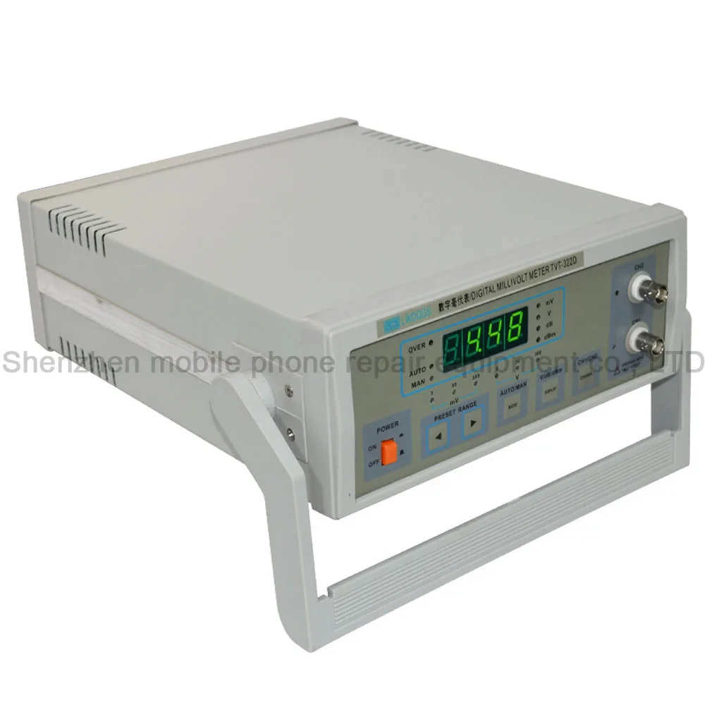 LW-322D цифровой милливольтметр Авто/ручной CH1/CH2 цифровой ...