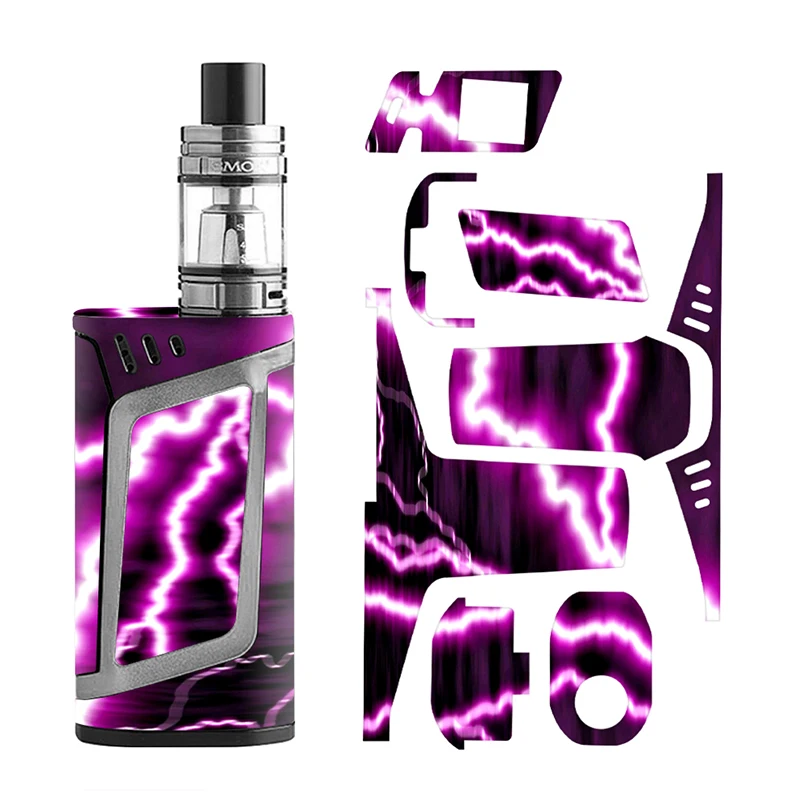 

Lightning design for Smok Alien 220 Vinyl Skin for Smok Alien 220W Kit Sticker-0090