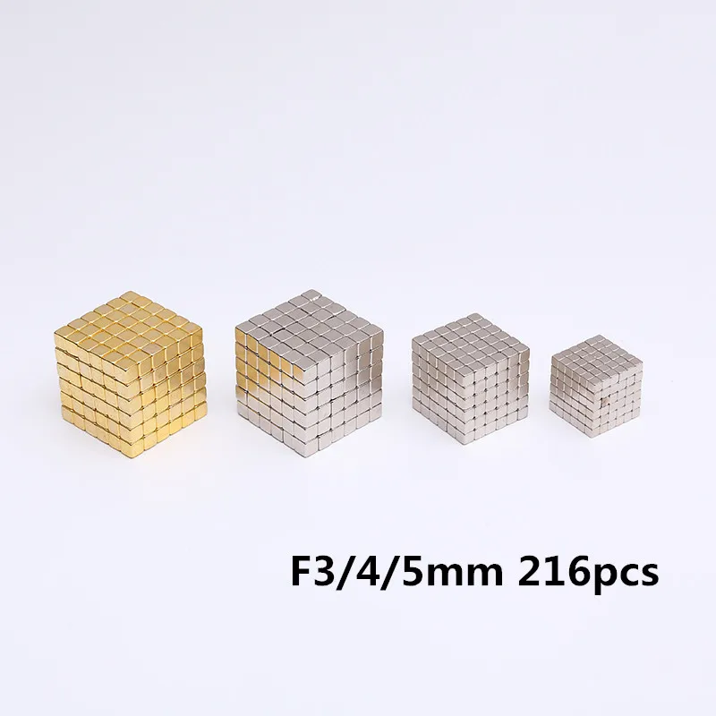 3 мм 4 мм 216 шт материал супер магнитные шарики сильные магниты нео куб для промышленности обучения ювелирных изделий вакуумная посылка