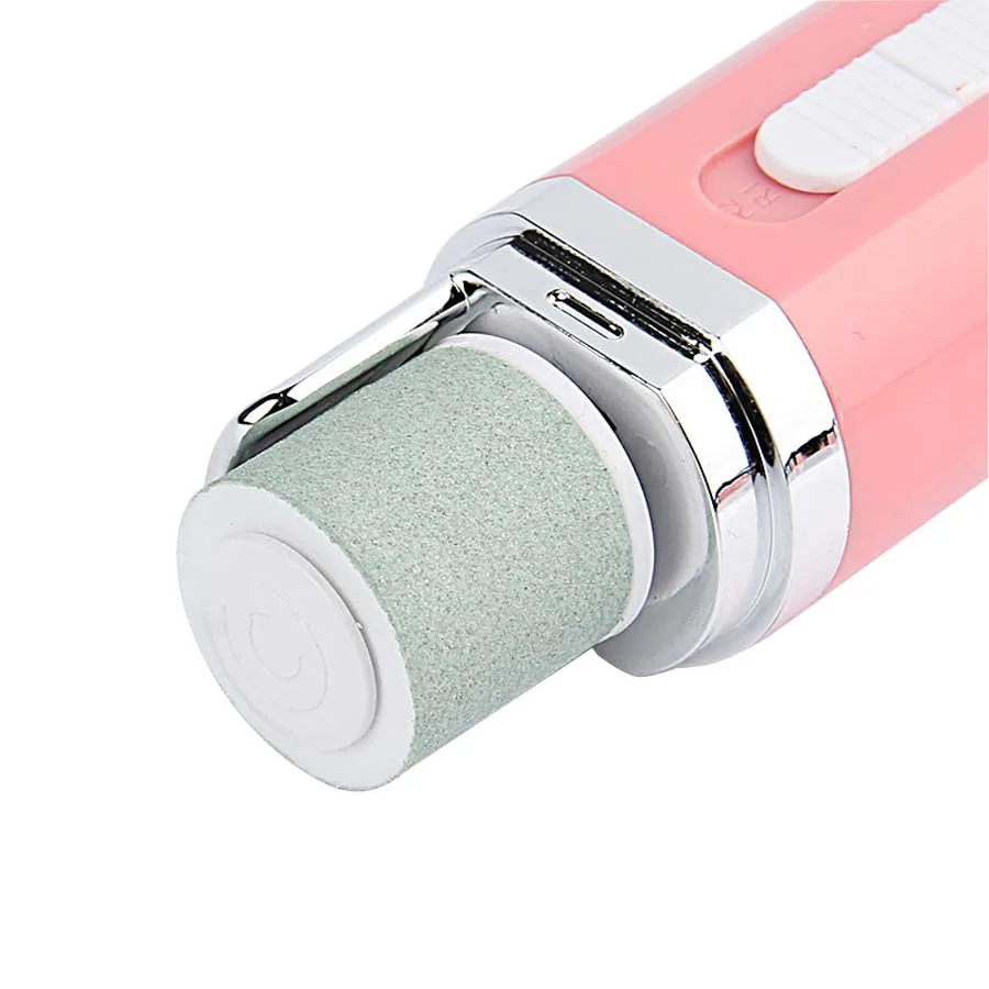 Bidirection Rotation Electric Nail Polisher Buffer Toe Bidirection Rotation Electric Nail Polisher Buffer Toe Care Device Pink White Blue Three Art Tips In Files Buffers From Beauty