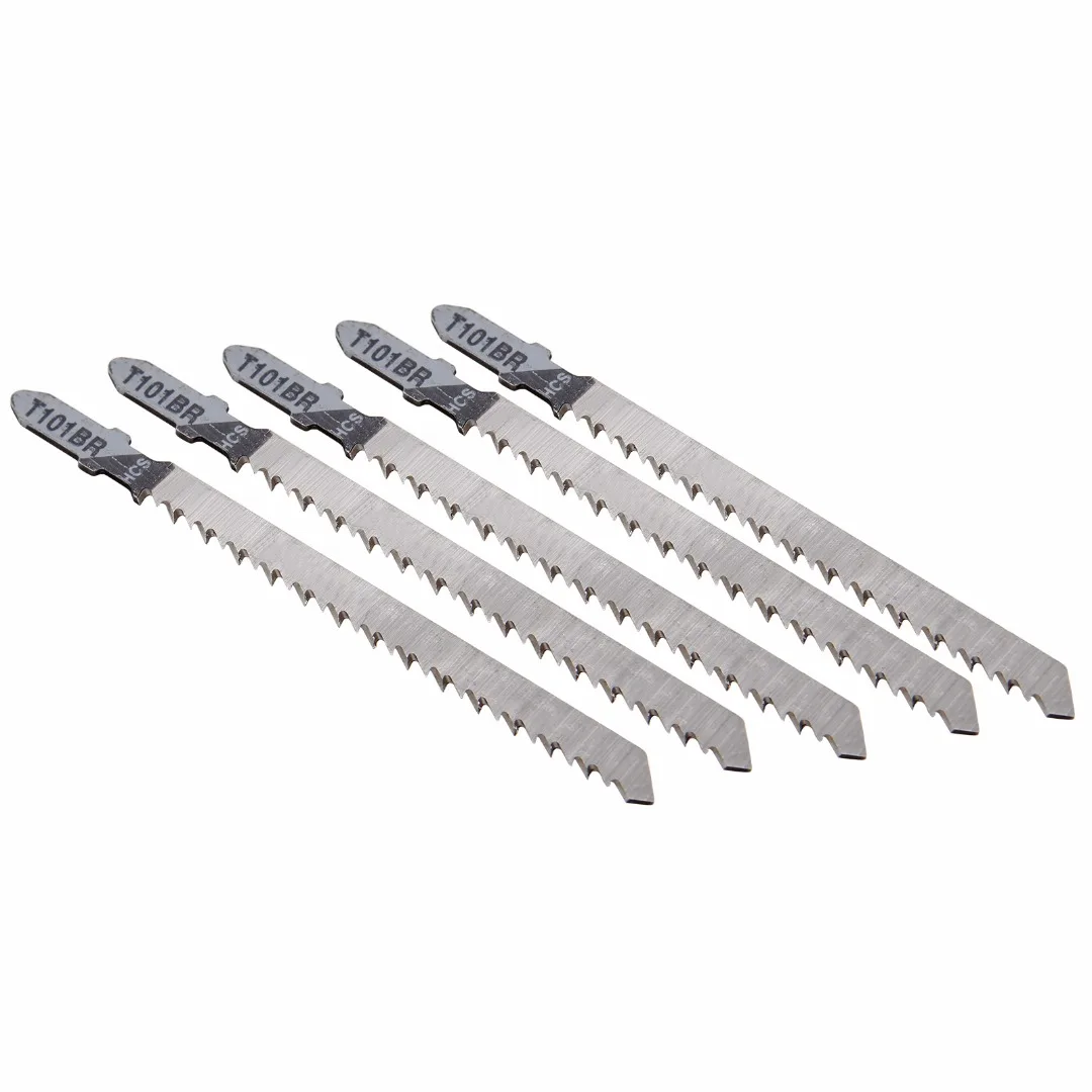Buy 5pcs T101BR Jigsaw Blades 100mm Length Mayitr Down Cut Worktop Wood Cutting