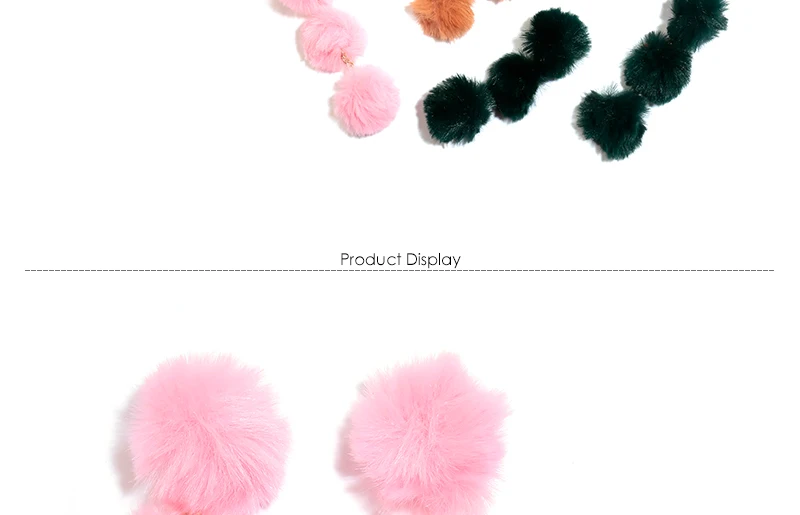 AYAYOO Long Fashion Drop Earrings For Women Jewelry 2018 Handmade ZA Tassel Fringe Earrings Red Bohemian Pom Pom Earring Brincos (3)