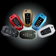 Angelguoguo автомобиль ABS ключ защитный чехол сумка подходит для Citroen C4L c3-xr Elysee/Peugeot 301 ds6 DS5