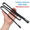 2021 SMA-Male Dual Band VHF UHF 144/430Mhz Foldable Tactical Antenna for Walkie Talkie TYT MD-380 Wouxun KG-UV9D Plus Ham Radio 1