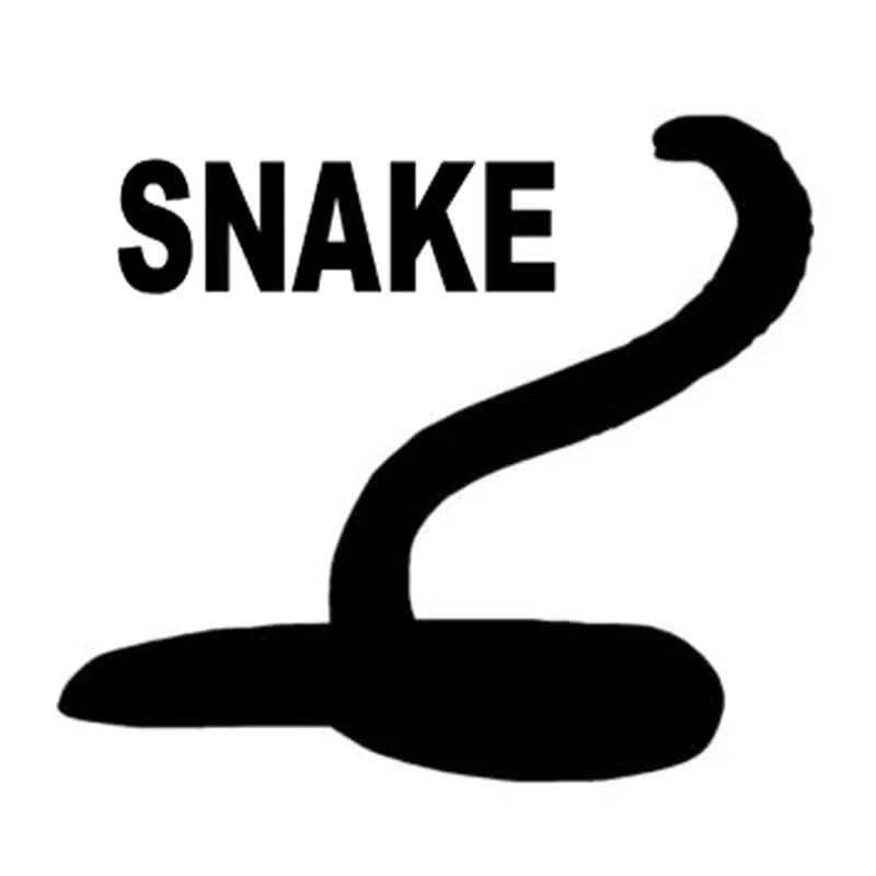 Fashion Animal Snake For Auto Car/Bumper/Window Vinyl Decal Sticker Decals DIY Decor CT1113 | Автомобили и мотоциклы