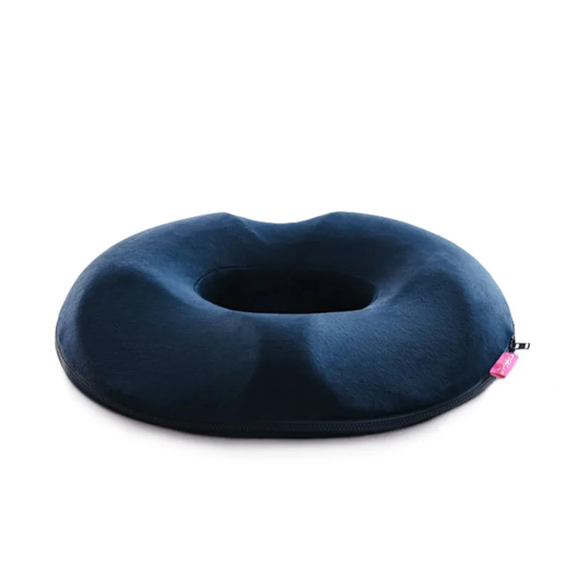 

Comfort Memory Foam Seat Cushion Pad Donut Chair Cushion With Notch Design Anti-Decubitus Health Care Cushion for Office Worker