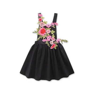 

Floral Toddler Kids Girls Lace Flower Dress Summer Sundress Party Dresses 1-6Y