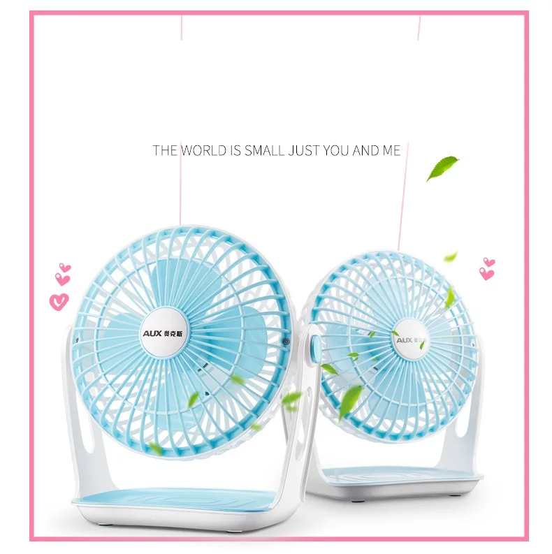 USB DC5V Mini Electric Fan Portable 2 Gear USB Electric Fan For