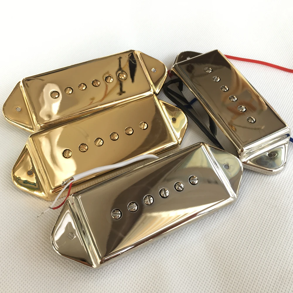 1 Set Epi Pickups Jazz Guitar Metal pickups Custom P90 Pickups Electric Guitar Humbucker Pickups Chrome Gold silver