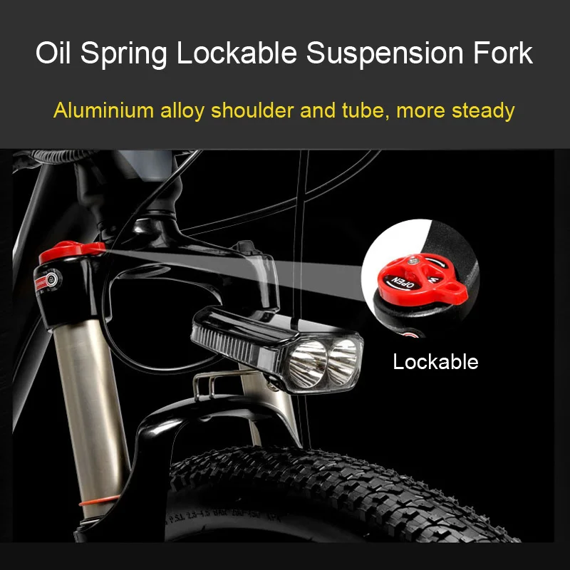 Clearance T8 Strong Powerful Electric Bike Bicycle, High Quality MTB Electric Mountain Bike, Adopt Suspension Fork 2