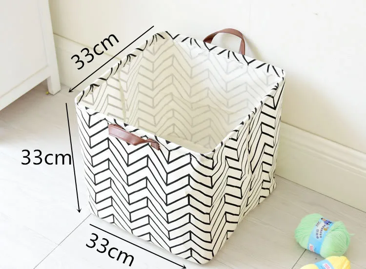 33x33 سنتيمتر المنزلية سلة الغسيل القابلة للطي برميل الدائمة لعب خزانة ملابس دلو الغسيل حامل مُنظِم الحقيبة