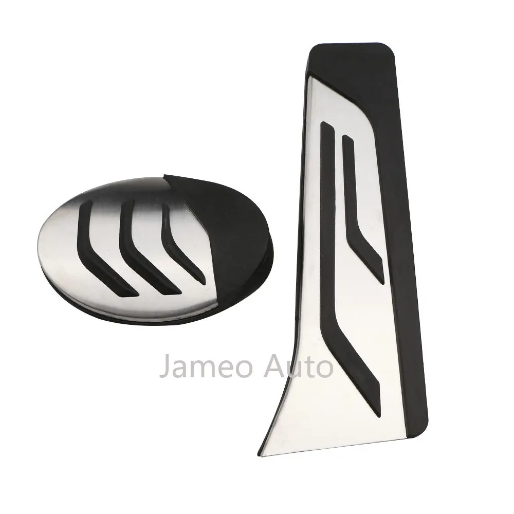 

Stainless Steel Car Pedal Cover Case for BMW X2 F39 2018 2019 Parts AT Gas Pedals Brake Pedal Cover Jameo Auto