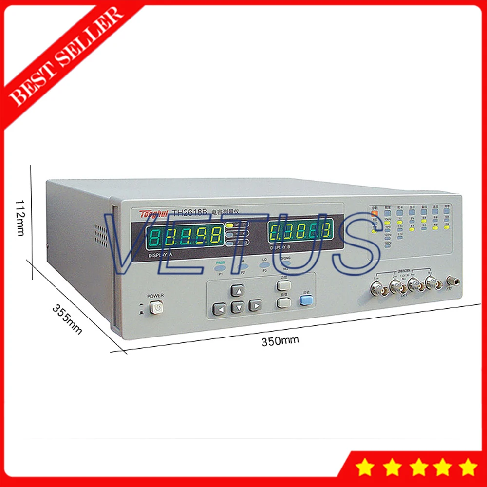 

TH2775B Inductance Meter With RS-232C Interface inductance measurement instrument 4 frequency points 3 signal levels