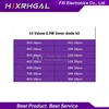 14valores * 10 Uds = 140 Uds 0,5 W regulador 3,3 v-30 v 1/2w componente de diodo Zener surtido paquete nuevo y original ► Foto 2/3