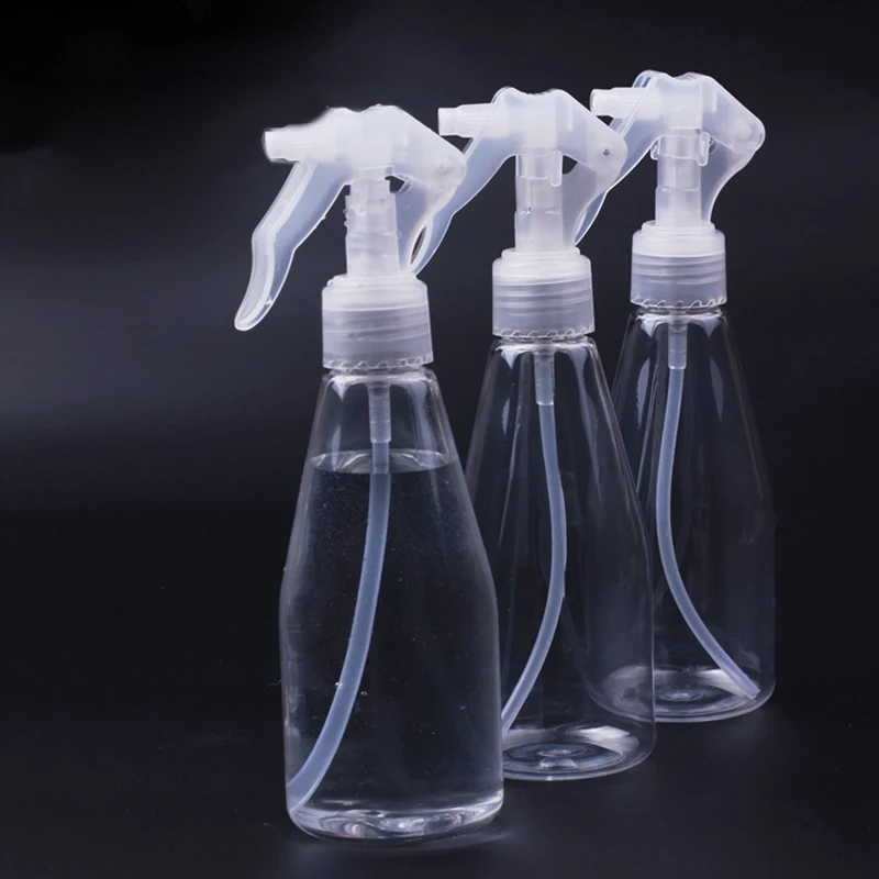 

Portable 200ML Plastic Spray Bottle Transparent Makeup Moisture Atomizer Pot Fine Mist Sprayer Bottles Hair Hairdressing Tools
