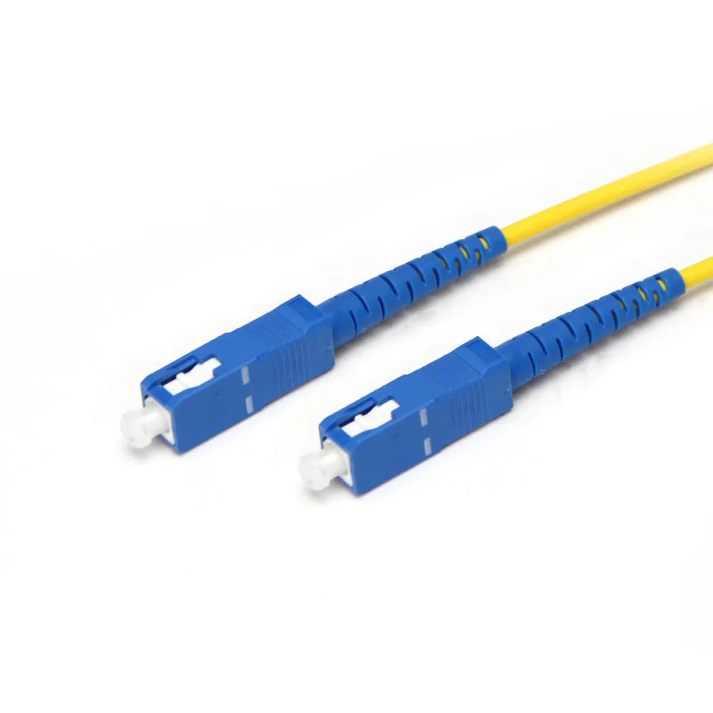 SC to SC Single mode optical fiber patch cord SM SC SC fiber jumper cabel Simplex 3