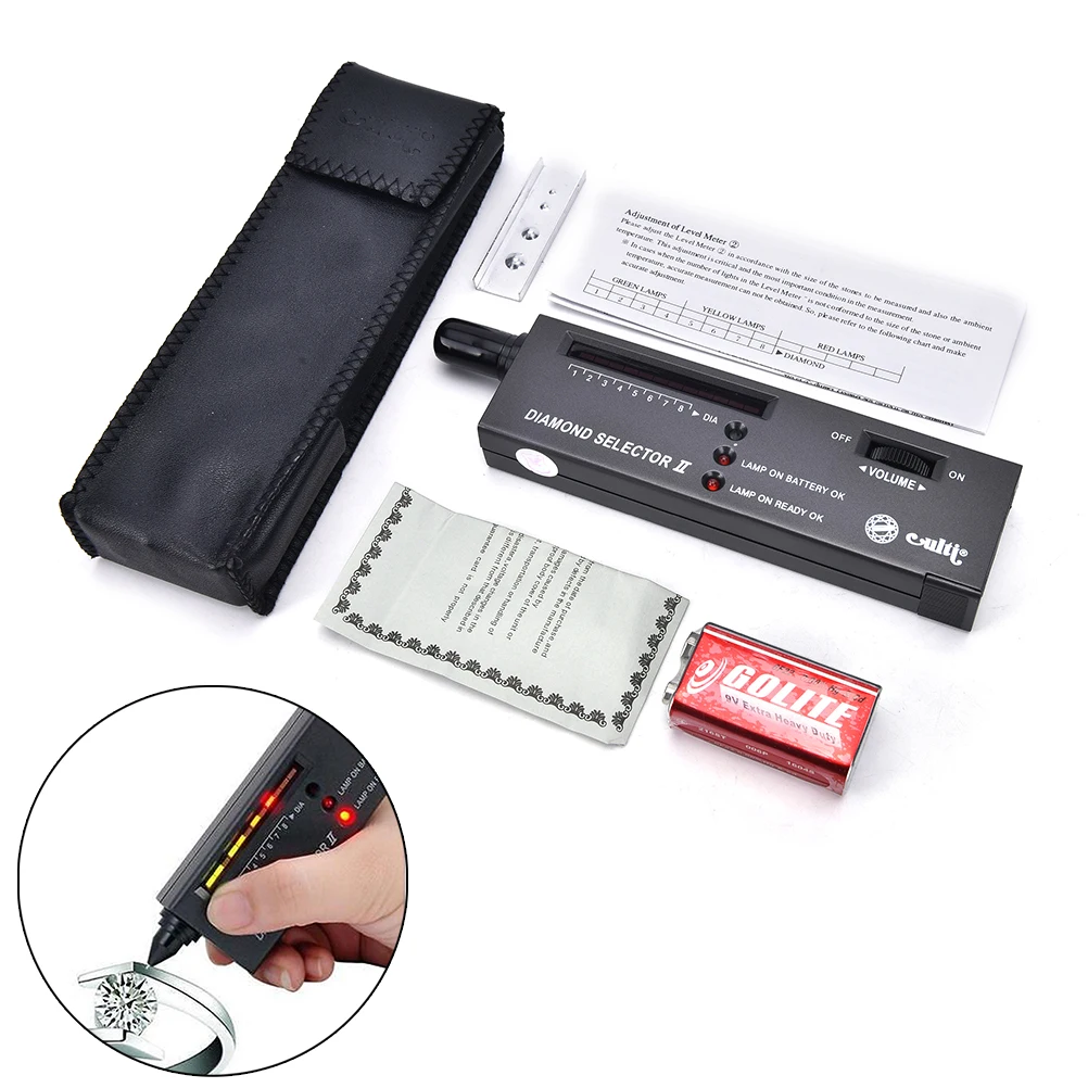 Diamond Tester Jeweler diamond tool kit Pro Diamond Jeweler Tool Kitin