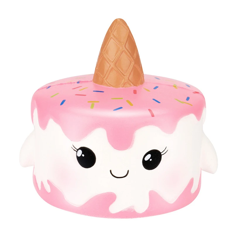 

Unicorn cake PU products decompression, relaxed decompression soft toys, fast decompression, slow rebound, vent temper products