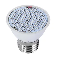 Высокое качество E27 60 Led Grow Light гидропонное освещение с зажимом лампы растения для девочек, держащих букет невесты освещение Прямая