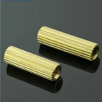 

100pcs Double-pass Copper Camera Cylinder Spacers M2*7mm Studs thread round Pillars