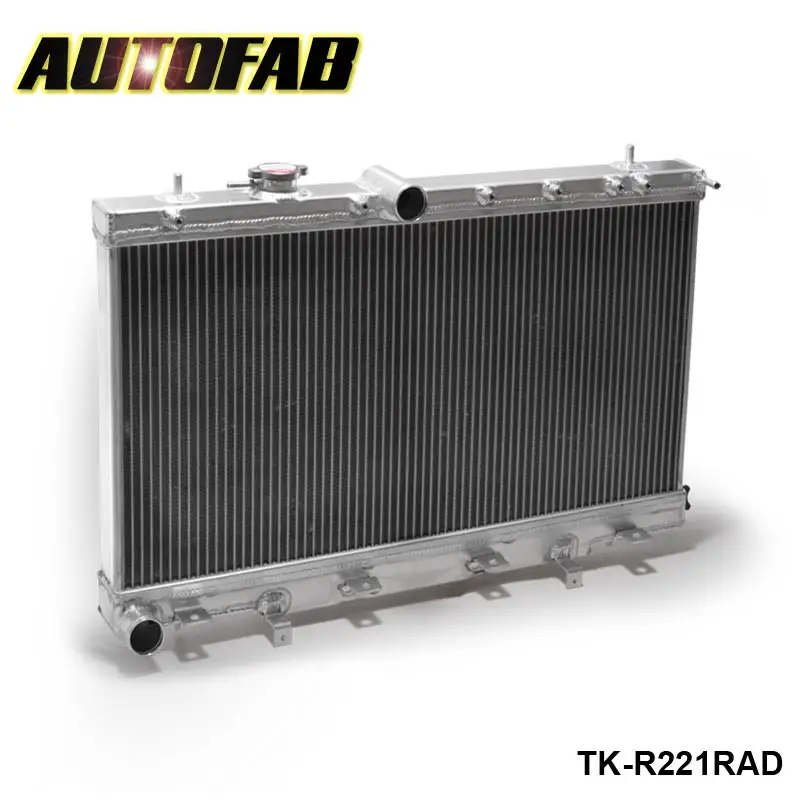 

For Subaru Impreza WRX STI GDB GD8 GD TURBO 2 Row Aluminum Radiator 2002-2007 AF-R221RAD