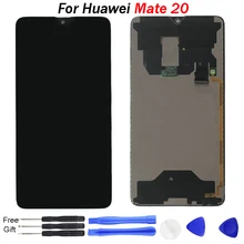 Hma-l29 дисплей для huawei mate 20 ЖК-дисплей кодирующий преобразователь сенсорного экрана в сборе ремонт mate 20 дисплей HMA-L09 L29 MT20 Замена