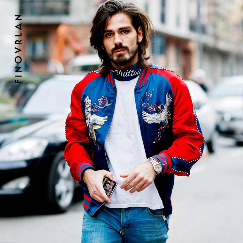 2018 Autumn Winter Harajuku Embroidery Bomber Jacket Men patchwork Jacket Streetwear Hip Hop Baseball Jacket Windbreaker Jacket 2018 Autumn Winter Harajuku Embroidery Bomber Jacket Men patchwork Jacket Streetwear Hip Hop Baseball Jacket Windbreaker Jacket