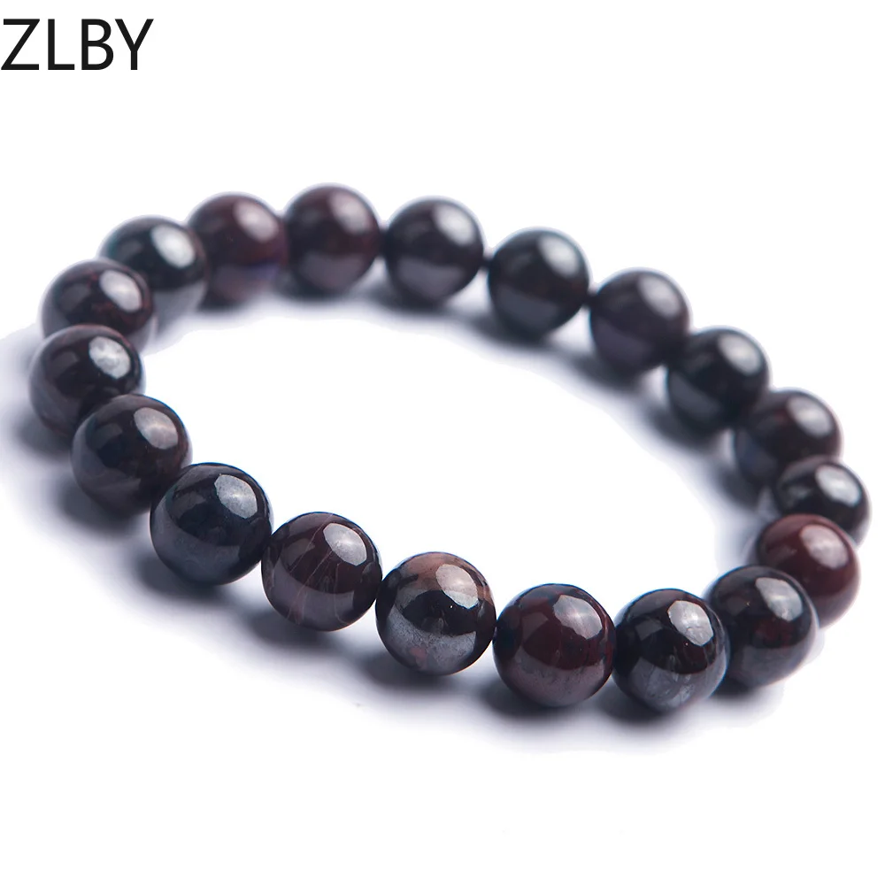 

11mm Genuine Natural Sugilite Crystal Women Lady Jewelry Stretch Loose Beads Bracelet