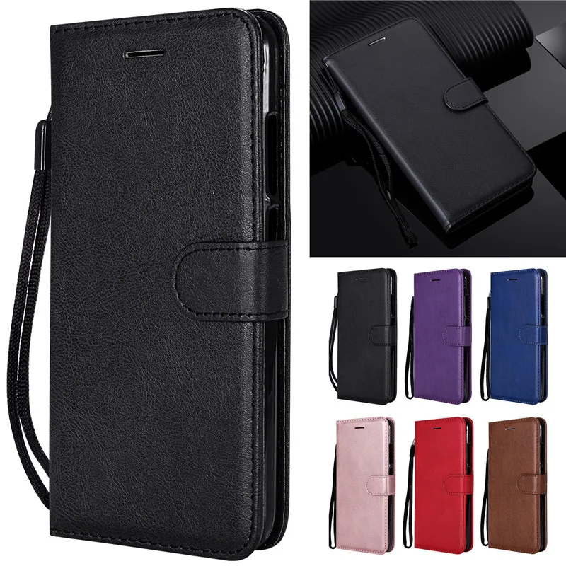 

etui Huawei P8 Lite 2017 Case on for Coque Huawei P8 P9 Lite 2017 Cover Funda Simple Solid Color Flip Wallet Leather Phone Cases