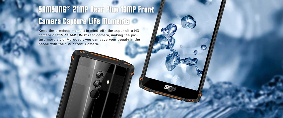 Waterproof ZJI ZOJI Z9 Helio P23 IP68 Водонепроницаемый 4G LTE смартфон Восьмиядерный 5,7 дюймов 6 ГБ ОЗУ 64 Гб ПЗУ 5500 мАч полные полосы мобильный Pho