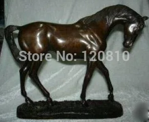 

Rare Asian Chinese Tibet bronze statue Horse