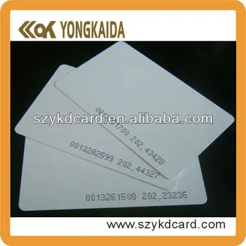 

Yongkaida 2000PCS/lot ID card em4100 125khz 18000-2 for access control system