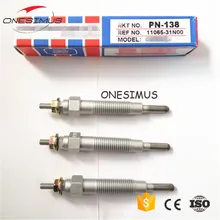 4 Pcs Plugue de Fulgor Fulgor (Sistema de Ignição) OEM 11065-31N00 para TD27TI TD27T TERRANO I/TERRANO II