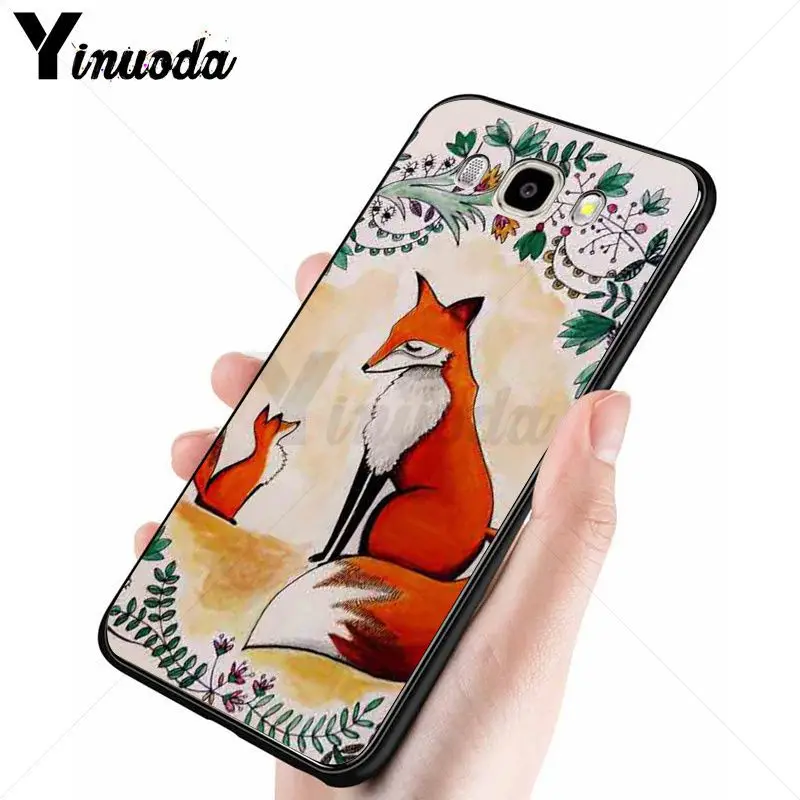 catoon cute lovely fox animal