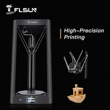 2019 طابعة ثلاثية الأبعاد Flsun QQ-S التسوية التلقائية قبل التجميع تيتان شاشة تعمل باللمس شعرية HeatBed 32bitsboad السفينة من الولايات المتحدة(China)