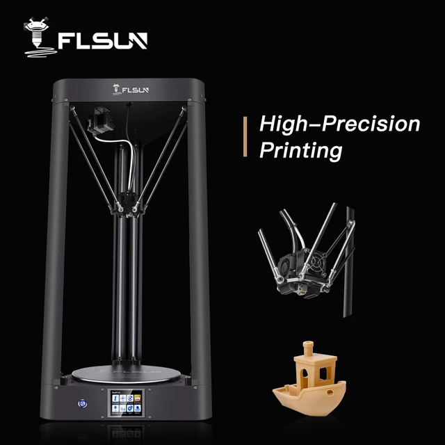 Cheap 2019 3D Printer Flsun QQ-S Auto Leveling Pre-assembly Titan Touch Screen Lattice HeatBed 32bitsboad Ship from United States