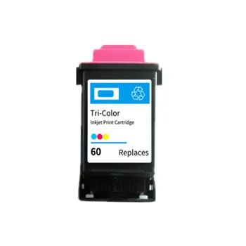 

LM60 Color Printer Ink Cartridge for Lexmark 60 17G0060 ColorJet Z12 Z22 Z32 Compaq InkJet IJ600 Jetprinter 5700 PM200