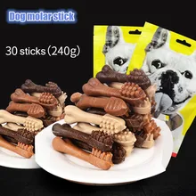 Pet лакомство для собак Зубная Щетка Форма чистящие зубы pet еда дезодорант молярная палка 30 Щупы для мангала 240 г pet training закуски еда
