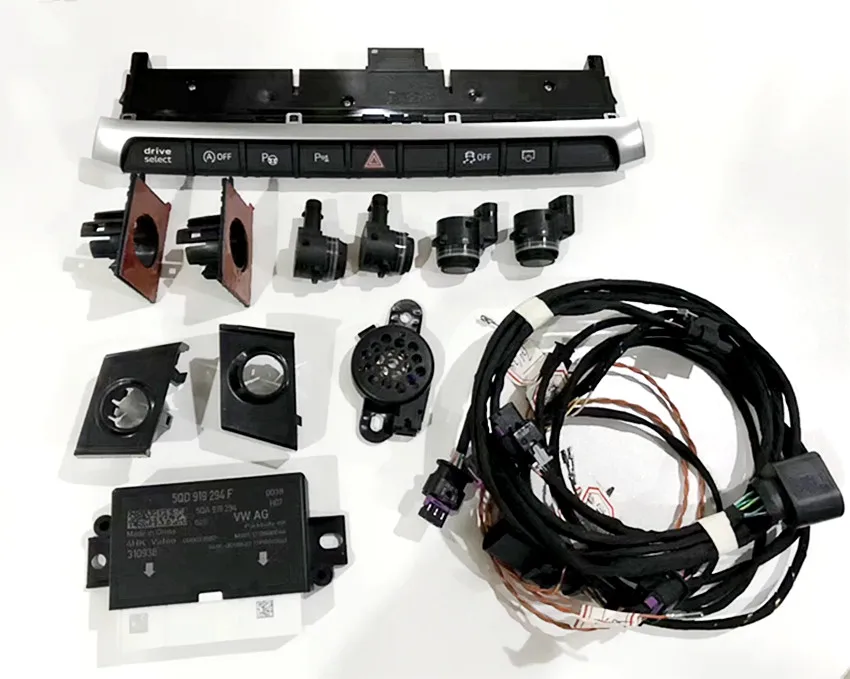 

Front 4K Parking Sensor Set Front PDC 4K Kit Rear 4K Upgrade to 8K OPS UPGRADE For AUDI A3 8V 2017 Faceift -