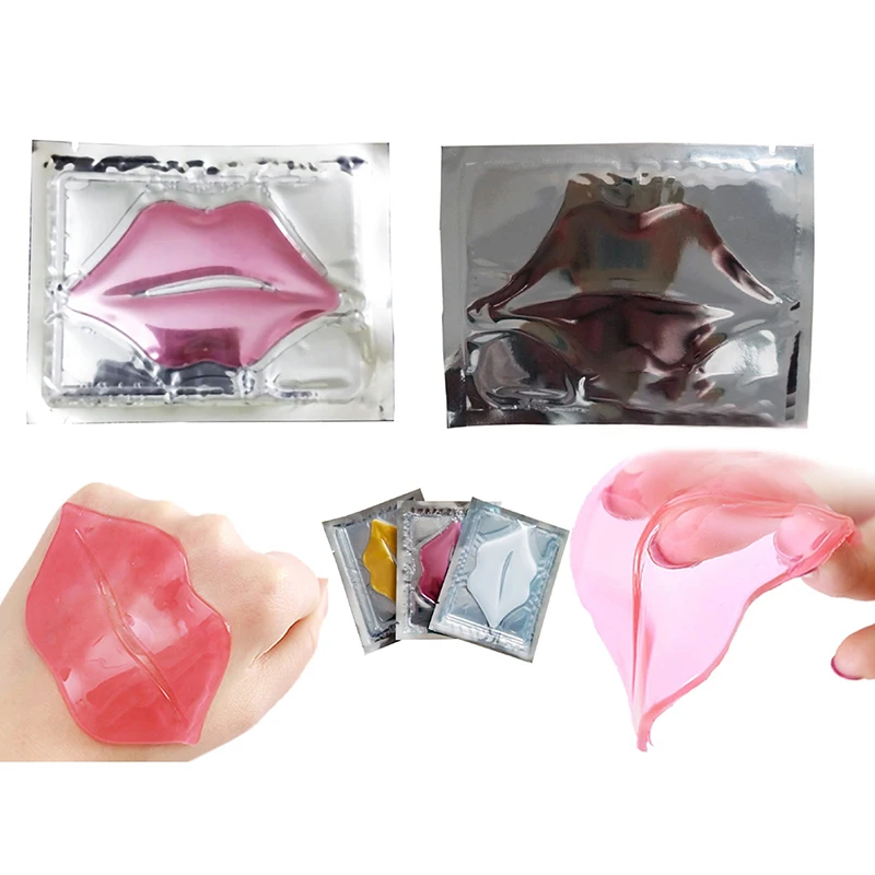 10 шт., коллагеновая маска для губ, увлажняющая эссенция от старения против морщин, кристальная мембрана для губ, пластырь, гель, увеличитель губ