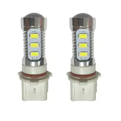 Светодиодный лампы P13 16 Вт 12x5630 SMD + 2 x CREE XP-E светодиодный 1500lm 6500K белый свет светодиодный для противотуманных фар фары (DC12 ~ 24 V) Светодиодная