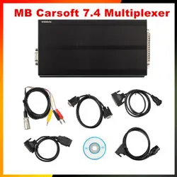 2019 Новый MB Carsoft 7,4 Мультиплексор чип-тюнинг блока управления двигателем MCU управляемый интерфейс для M-B Carsoft V7.4 Мультиплексор Бесплатная