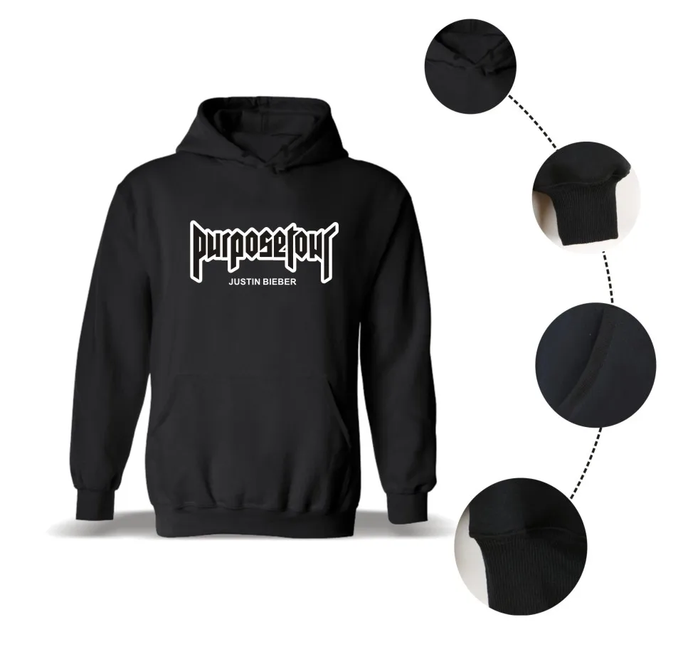 Aikooki Justin Bieber Pop Men Hoodies Hip Hop Fashion Streetwear Boys Hoodies Sweatshirts Female Winter Skateboard Women Clothes
