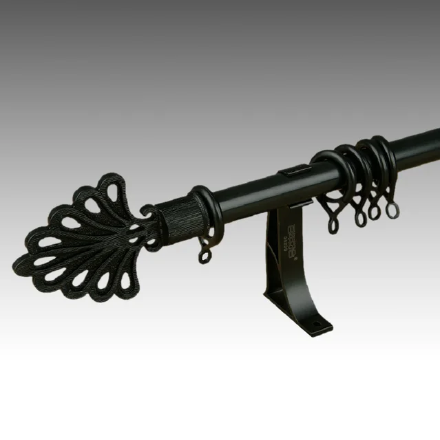 Curtains Ideas bird curtain pole : Bird and tree Iron curtain rod mute single double pole track Rome ...