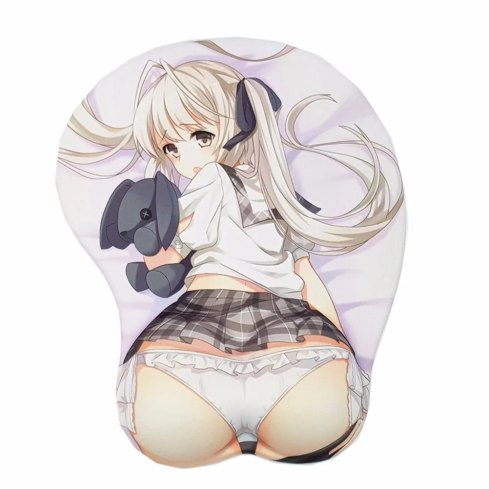 Kasugano Sora аниме 3D коврик для мыши мягкая Нижняя подставка для запястья